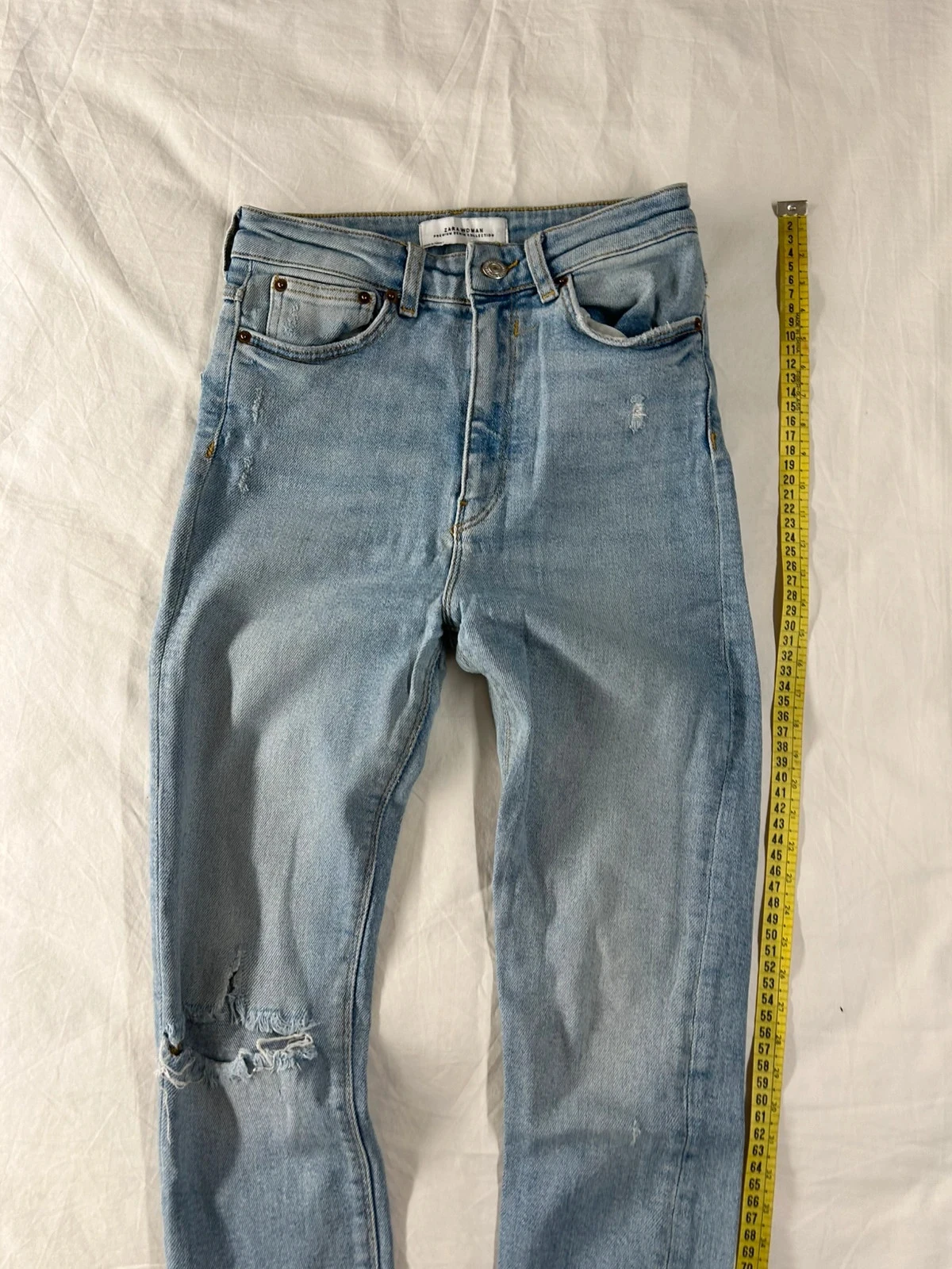 Light blue skinny jeans zara woman size 36 – photo 2
